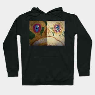 Scary Stargazer Fish Two Hoodie